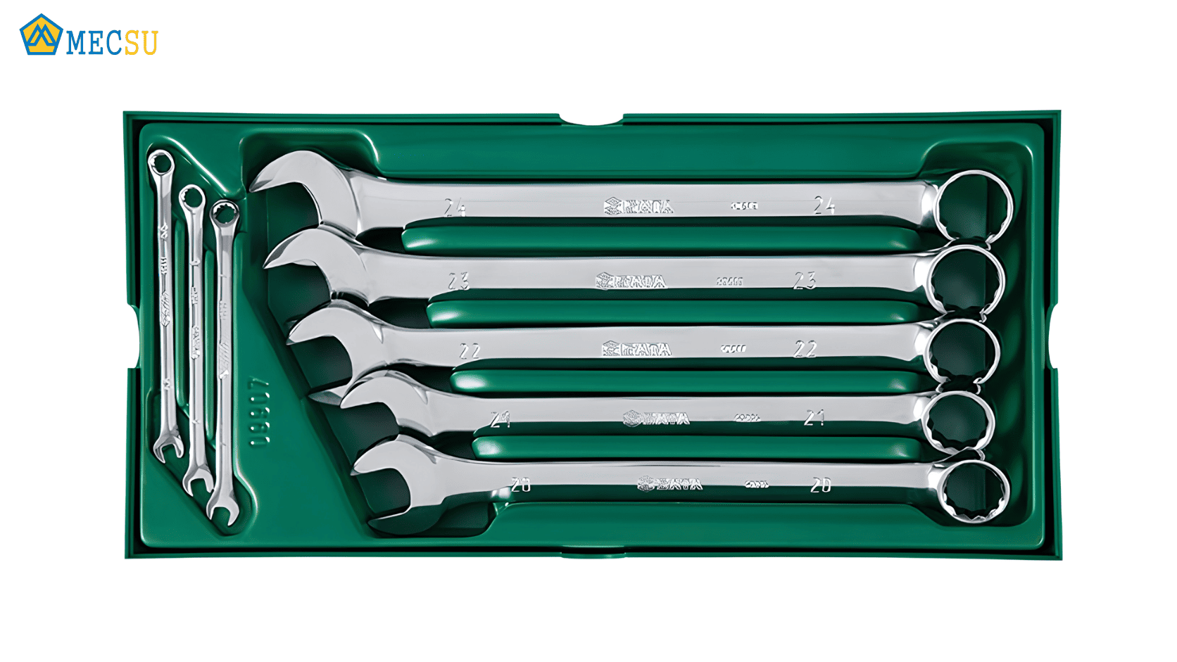 Bộ cờ lê vòng miệng SATA 8 chi tiết